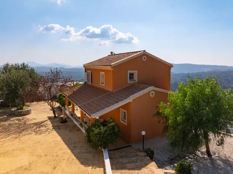 Mediterranean garden with native plants at Ef Zin Villa
