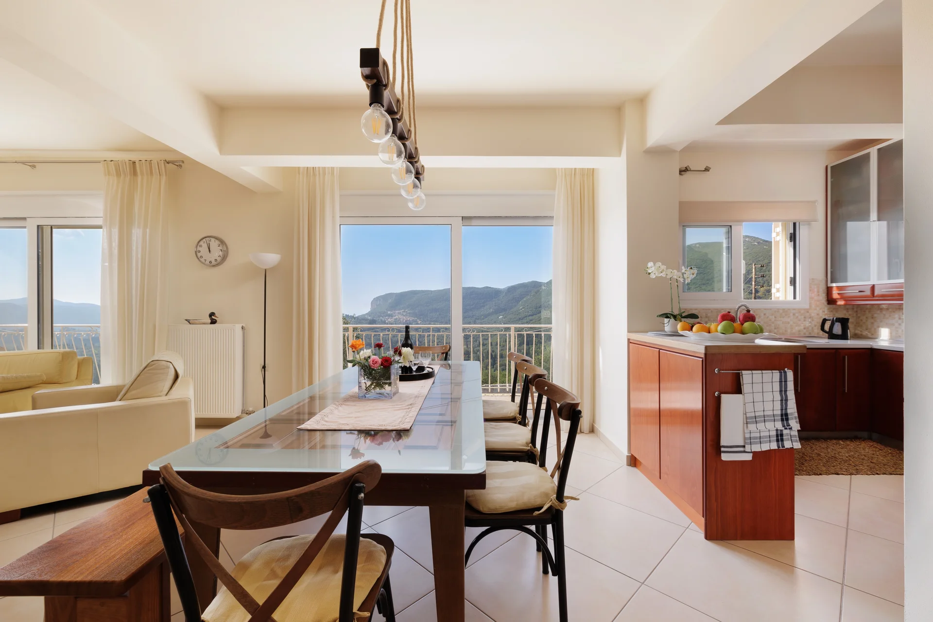 Comfortable living area at Ef Zin Villa