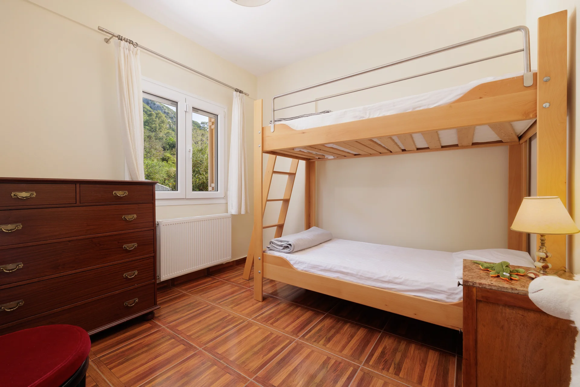 Third bedroom in main house at Ef Zin Villa