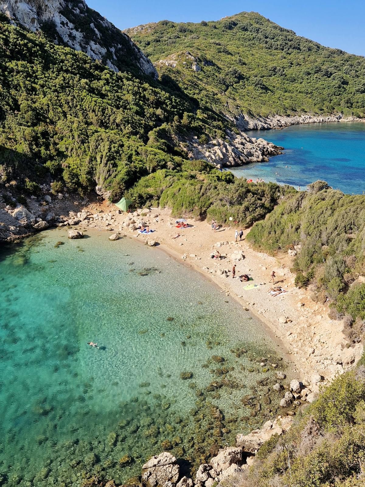 Corfu East Coast Beaches